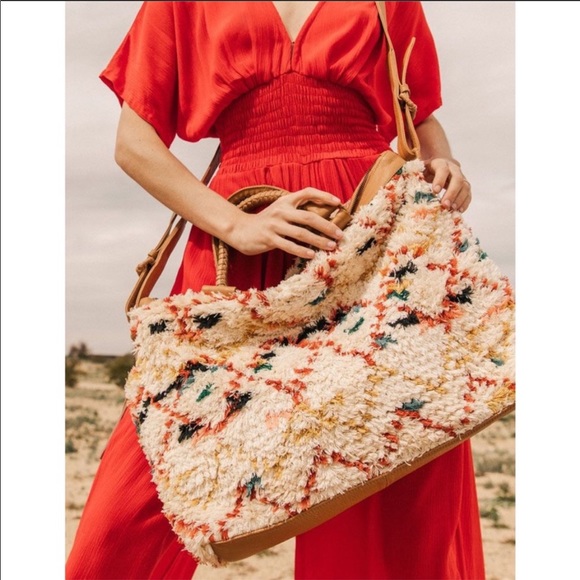 Anthropologie Handbags - Anthro & Revolve Cleobella Aubrie Weekender Bag